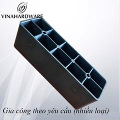 Chân sofa đế nhựa Vinahardware cao 50mm dài 150mm - VNH192