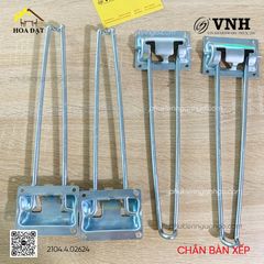 Chân bàn xếp Vinahardware, xi trắng - TA320Z