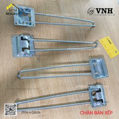 Chân bàn xếp Vinahardware, xi trắng - TA320Z