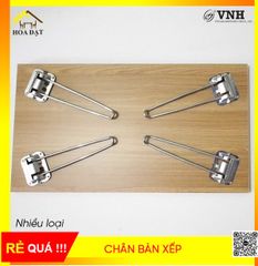 Chân bàn xếp gấp gọn Vinahardware xi mạ kẽm TA262Z
