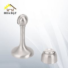 Chặn cửa nam châm Vinahardware, đồng thau, màu chrom mờ - DC0024HL