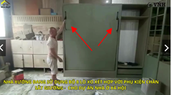 Chân sắt giường Vinahardware kích thước 354x207x21mm , sơn đen mờ - VNH354207L