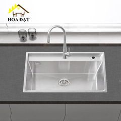 Chậu rửa bát Vinahardware, inox 304 - VNH55848