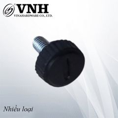 Chỉnh chân bàn 1 vạch Vinahardware kích thước 6*15mm đế tròn 6*17mm TA615TP23