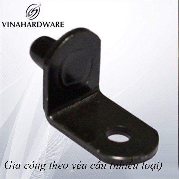 Chốt đỡ kệ Vinahardware màu đen-CDK014B5