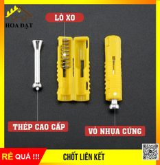 Bộ chốt liên kết Vinahardware kích thước 47x10mm - VNH4710
