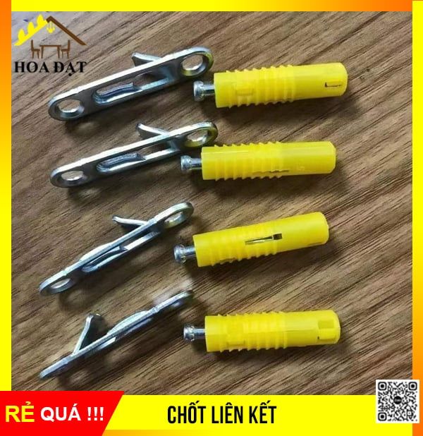 Bộ chốt liên kết Vinahardware kích thước 47x10mm - VNH4710