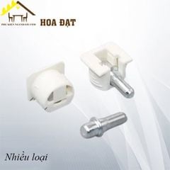Chốt đỡ kệ liên kết U nhựa, màu trắng Vinahardware CC099UN-CC099UN