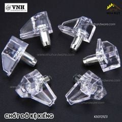 Chốt đỡ kệ kiếng Vinahardware - KS0721Y