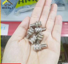 Chốt đỡ kệ kính màu niken Vinahardware CDK8192