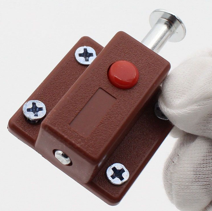 Chốt định vị Vinahardware kích thước 35x37mm, nâu đỏ DC2137-DC2137