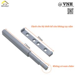 Chốt nhấn mở không nam châm Vinahardware VN1 PO890D1-PO890D1