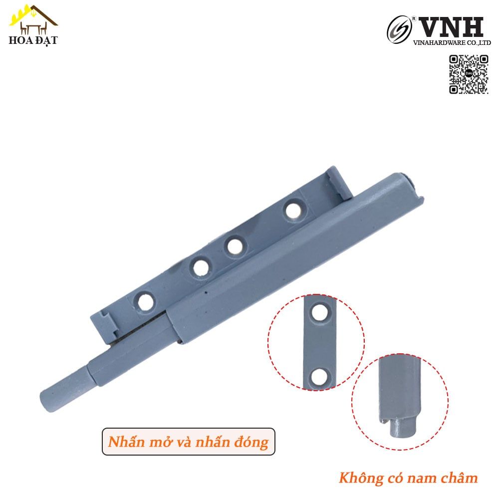 Chốt nhấn mở không nam châm Vinahardware VN1 PO890D1-PO890D1