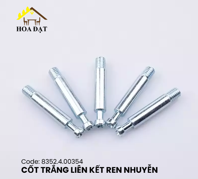 Cốt trắng liên kết ren nhuyễn Vinahardware, màu trắng-CC0015C16