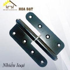 Bản lề cửa đi Vinahardware sơn đen tĩnh điện 86x125mm HVT08100-HVT08100