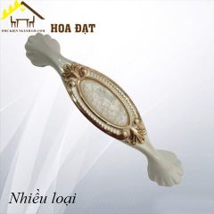 Tay nắm cửa tủ hoa văn Vinahardware dài 128mm HD0205TPD128 (cái)-HD0205TPD128