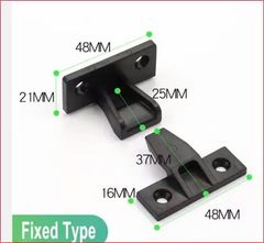 Phụ kiện kết nối nhựa, màu đen - VNH482125
