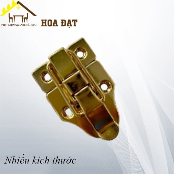 Khóa móc hộp trang điểm Vinahardware loại 40x60mm - KT4060GC
