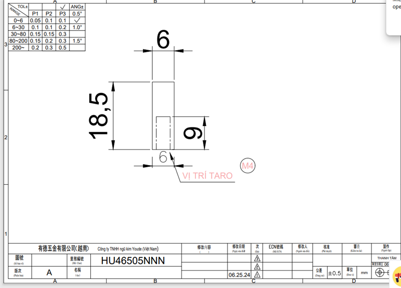 Ống rút hàn khung bàn ghế Vinahardware-TRM613Z - HDFA558
