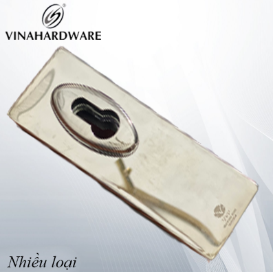 Khóa cửa kính cường lực kích thước 50x160mm, chất liệu inox Vina - VNH50160-VNH50160