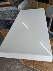 Mặt đá Ceramic màu trắng - MD140810W