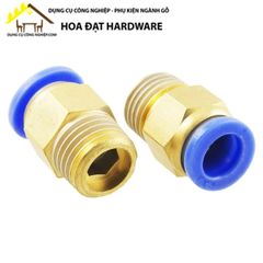 Đầu nối nhanh khí nén inox nhiều loại tại Hoa Đạt