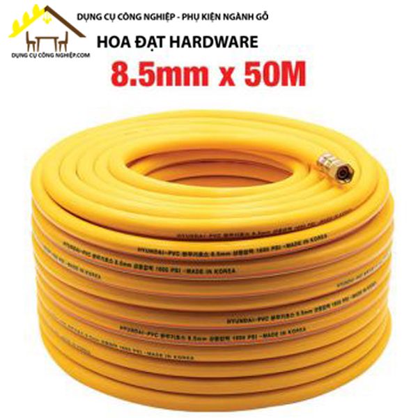 Dây ống hơi Huyndai 8.5mm dài 50m màu vàng