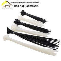 Dây rút nhựa màu trắng hoặc đen