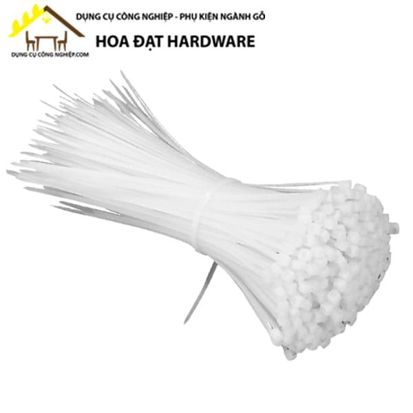 Dây rút nhựa màu trắng hoặc đen