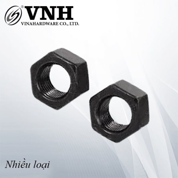 Tán lục giác thép đen - DN12BB