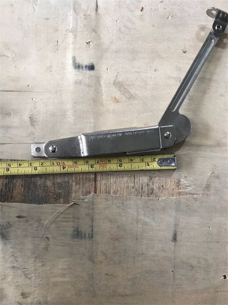 Tay nâng cửa tủ Vinahardware, màu nikel - LD93850