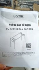 Hướng dẫn sử dụng khung bàn xếp gọn VNH028458 - HDSD028458