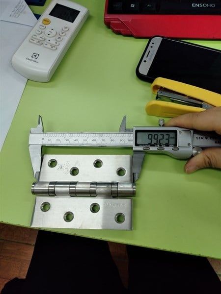 Bản lề lá Vinahardware inox 201 - HHL100