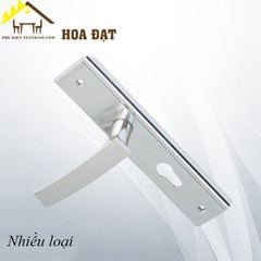 Khóa tay gạt inox 304 NANCE, màu kẽm trắng - KTG1112