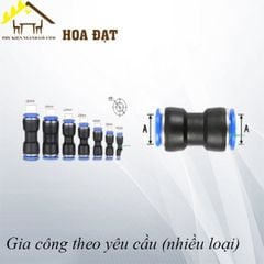 Đầu nối hơi nhanh bằng nhựa Hoa Đạt nhiều loại