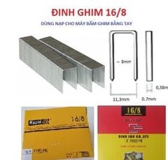 Đinh bắn tay U 16/8 - NU168