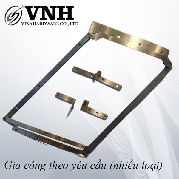 Bộ phụ kiện cửa gấp 180 độ, dài 700mm - VNH700180T