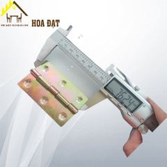 Bản lề lá 76*50*1.5mm, sắt xi bảy màu HHL7650-HHL7650