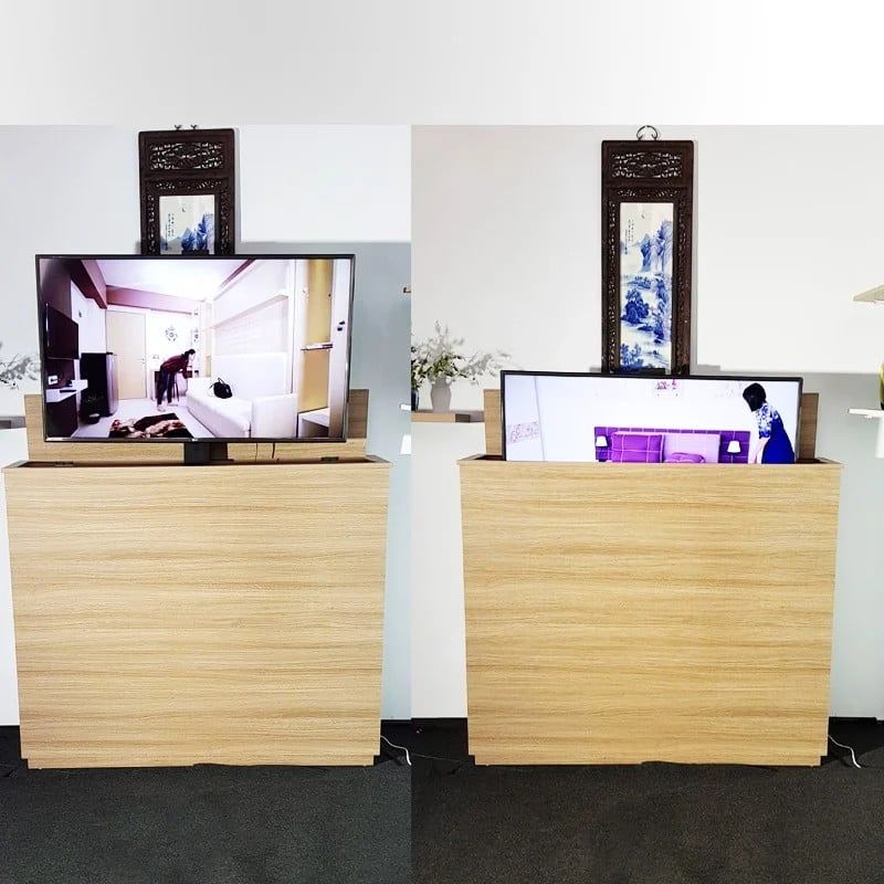 Bộ kit nâng tivi tự động Vinahardware loại 500mm VNH TL9324AZ500-TL9324AZ500