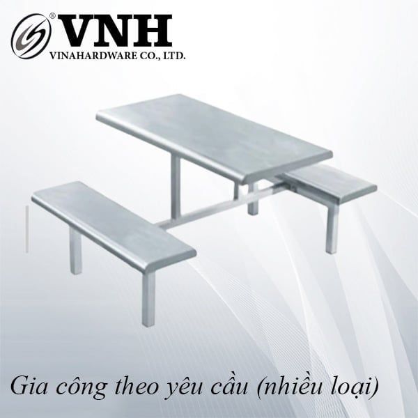Mặt bàn quán ăn Vinahardware, inox 201 - VNH7001200I2