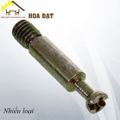 Cốt bulong ốc liên kết bảy màu ren nhuyễn Vinahardware (nhiều kích thước) CC002C15