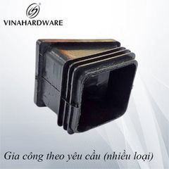 Pat ( Bas) nhựa xéo Vinahardware phi 40mm, màu đen - VNH292365082-VNH292365082