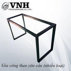 Khung bàn 1000x500x730mm, sơn đen tĩnh điện - VNH1000500B1-VNH1000500B1