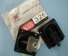 Bánh xe cửa lùa UV Vinahardware lắp theo chiều dọc - CT24621