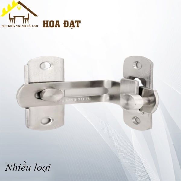 Chốt cửa Vinahardware góc 90 độ, inox 201 - DC0090I