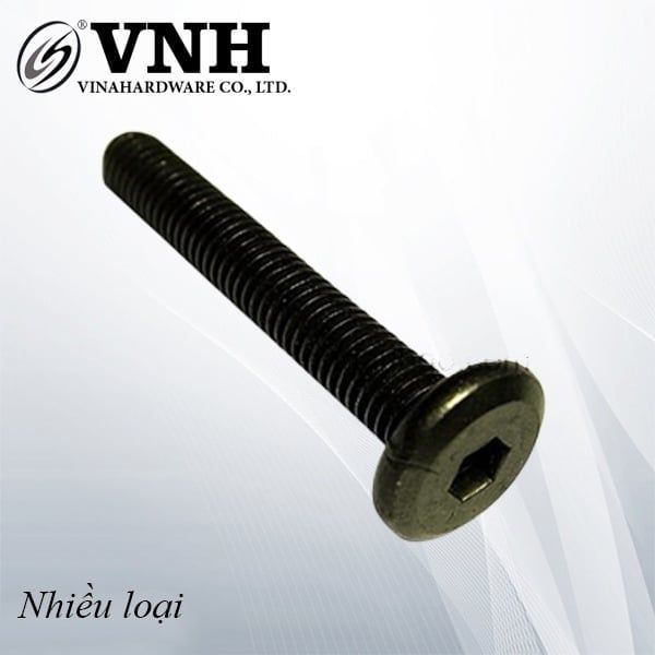Bulong lục giác chìm M6, màu đen AB Vinahardware - HSS630AB
