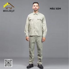 Bộ quần áo bảo hộ kaki  Vinahardware