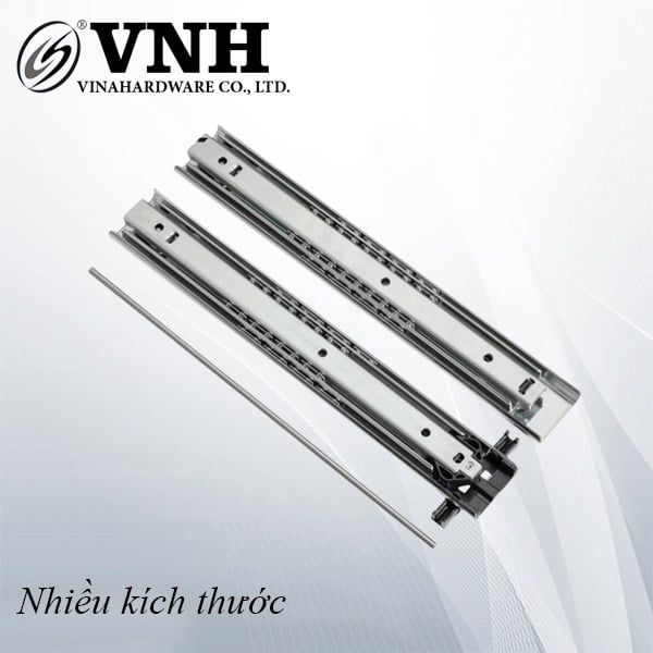 Ray trượt màu trắng Vinahardware, có khóa chống nghiêng VNH