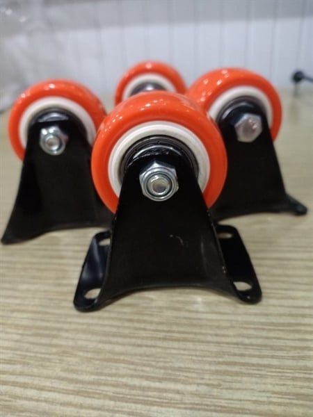 Bánh xe loại tốt màu cam Vinahardware loại 40mm - CT28340-CT28340