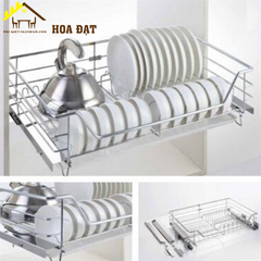 Giá kệ bát đĩa cao cấp inox 304 700mm VNR VNH009470